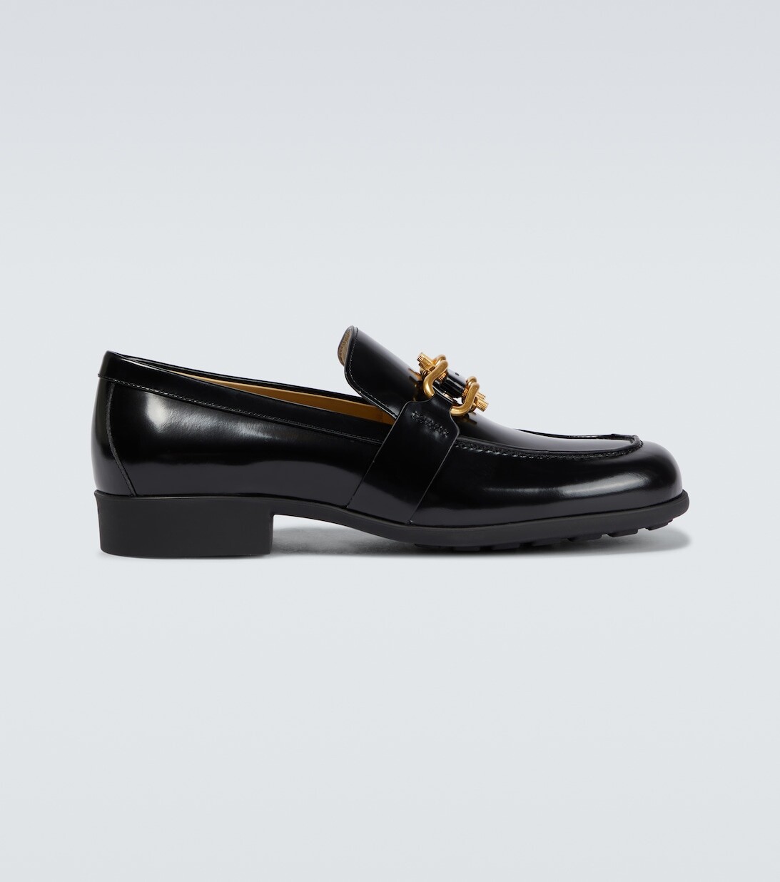 

Кожаные лоферы Monsieur Bottega Veneta, черный