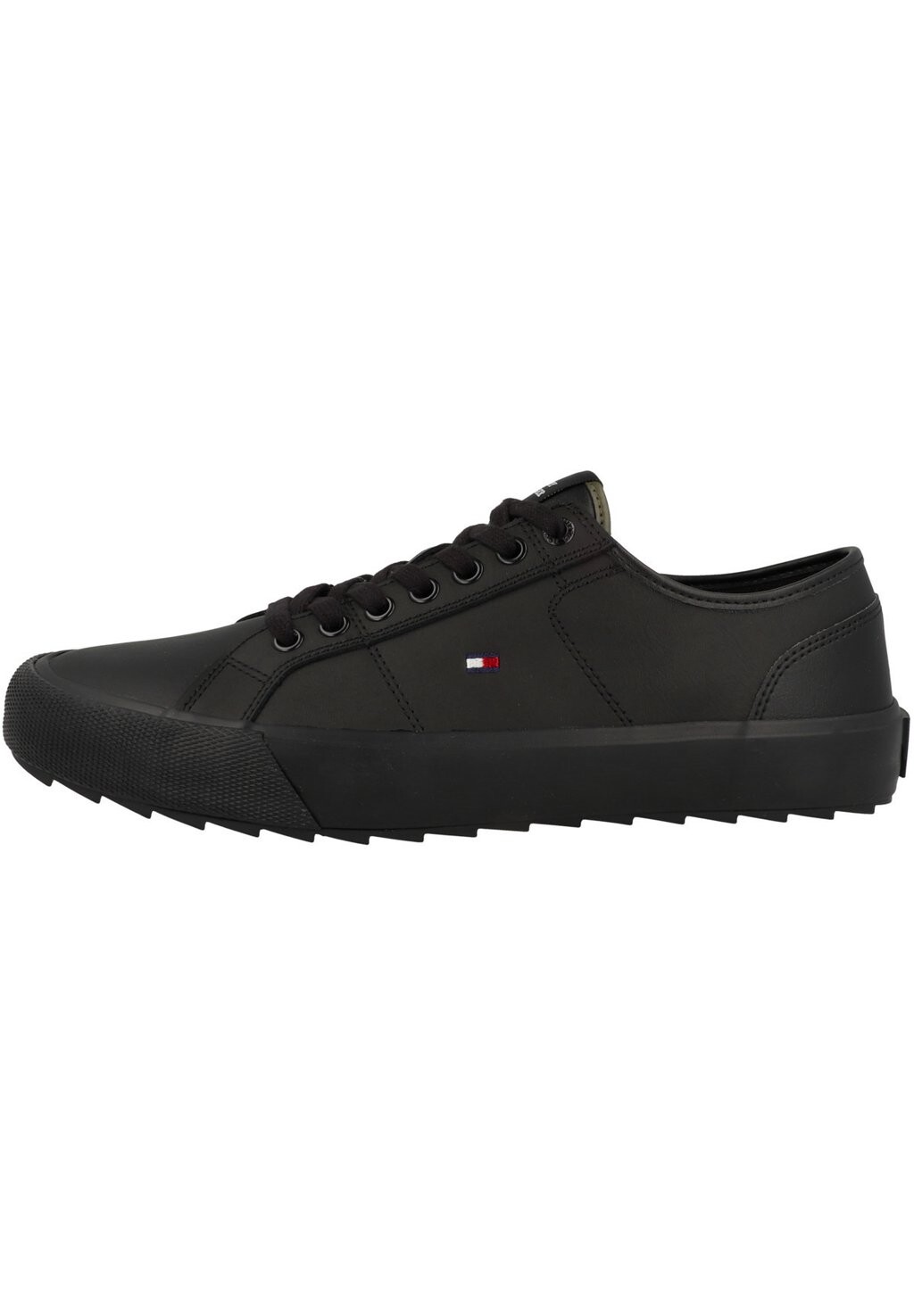 

Низкие кроссовки Core Vulcanized Cleated Low Tommy Hilfiger, цвет triple black