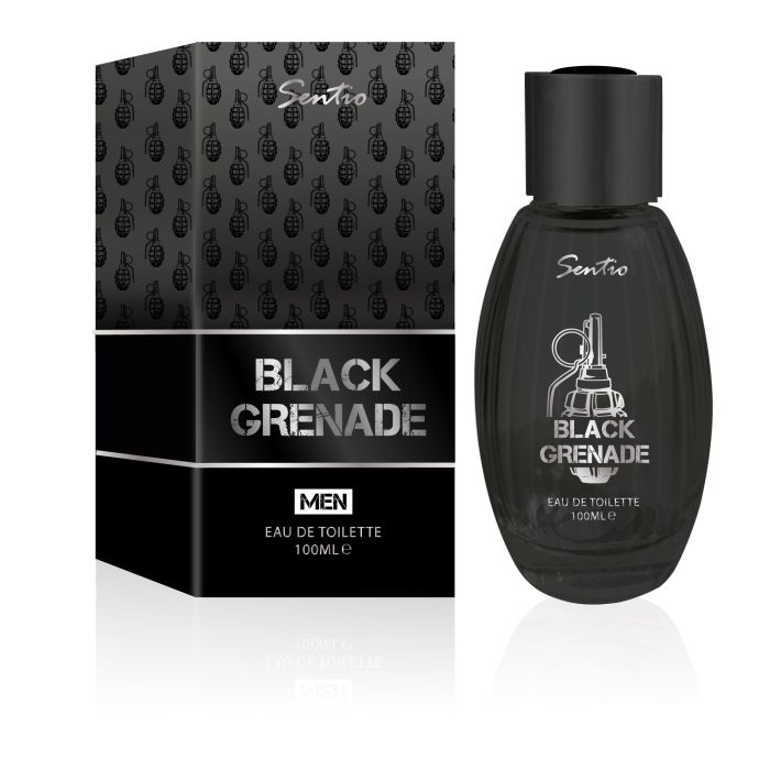 Мужская туалетная вода Black Grendade Men EDT Sentio, 100 ml men s perfume edt black 100 ml