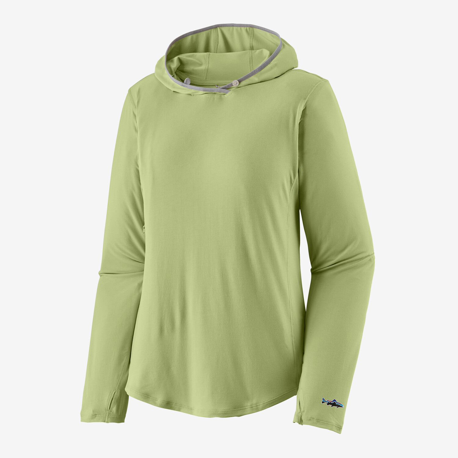 

Женская толстовка Tropic Comfort Natural UPF Patagonia, цвет Friend Green