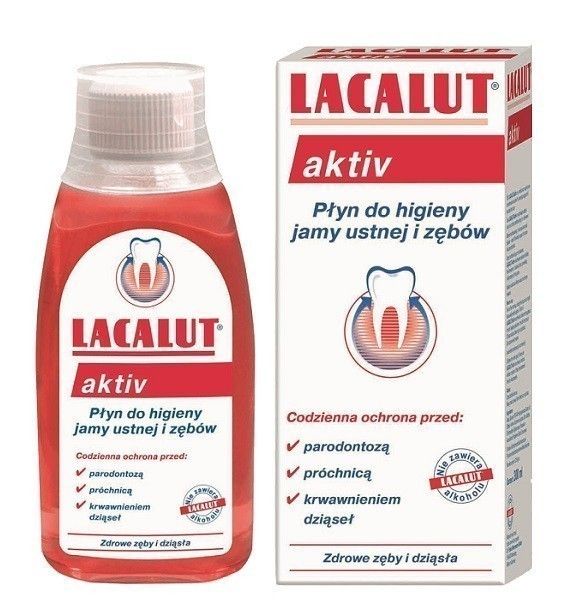 Lacalut Aktiv жидкость для полоскания рта, 300 ml