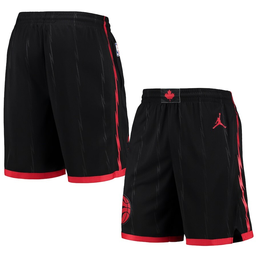 

Шорты Jordan Brand Toronto Raptors, черный