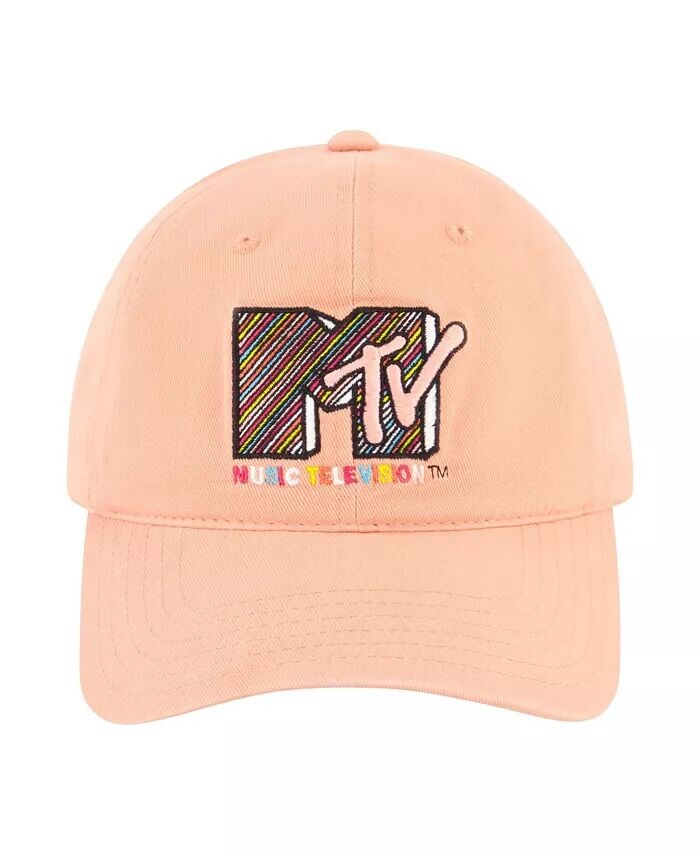 

Кепка Nick MTV в диагональную полоску с логотипом Dad Nickelodeon, оранжевый