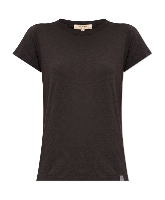 

Футболка из хлопка пима Rag & Bone, серый