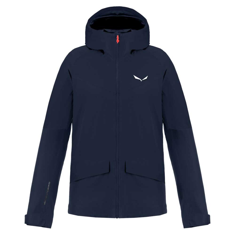 

Куртка Salewa Puez Goretex 2-Layer Full Zip Rain, синий
