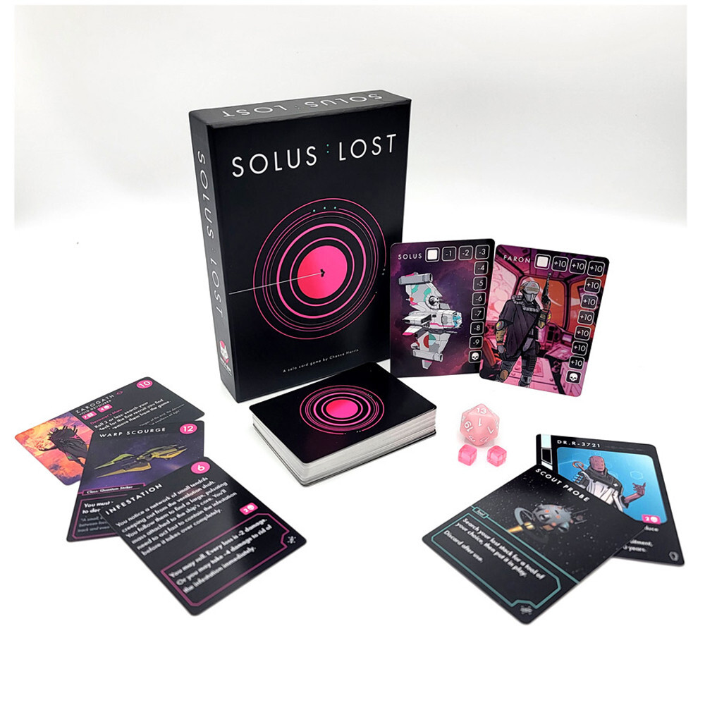 

Настольная игра Wolf-Boy Entertainment Group Solus: Lost