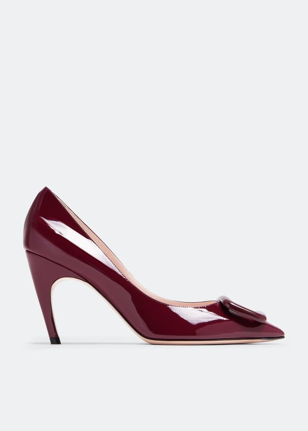 

Туфли Roger Vivier Viv' Choc Buckle, бордовый