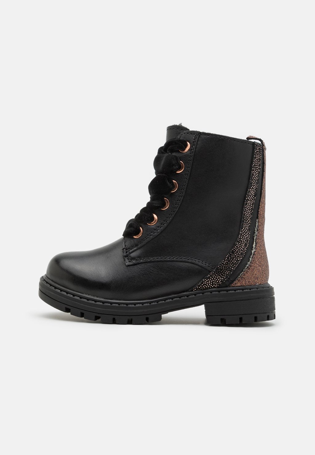 Ботильоны на шнуровке Leather Friboo, черный ботильоны на шнуровке leather friboo цвет black
