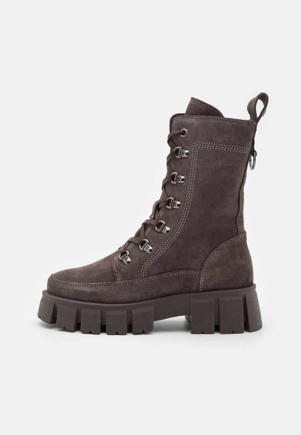 

Ботинки на платформе ESCAPE LACE UP HI WARM Buffalo, серо-коричневый