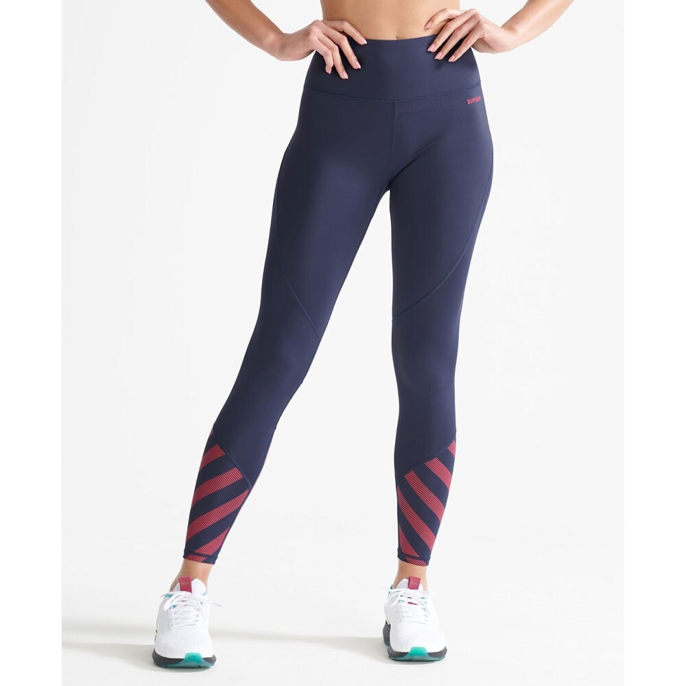 

Тайтсы Superdry Train Lock Up, синий