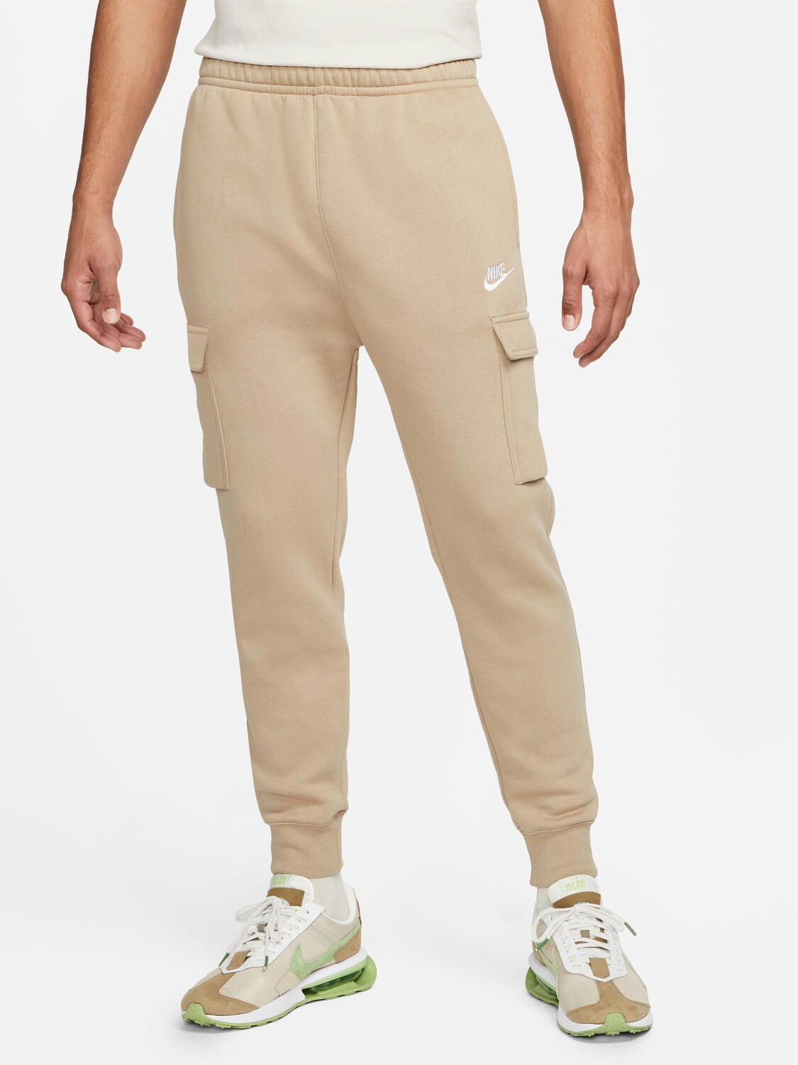 

Спортивные брюки Nike CLUB CARGO BB, зеленый