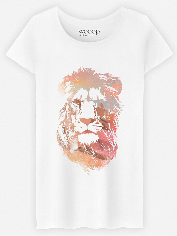 

Футболка WOOOP Desert Lion, белый