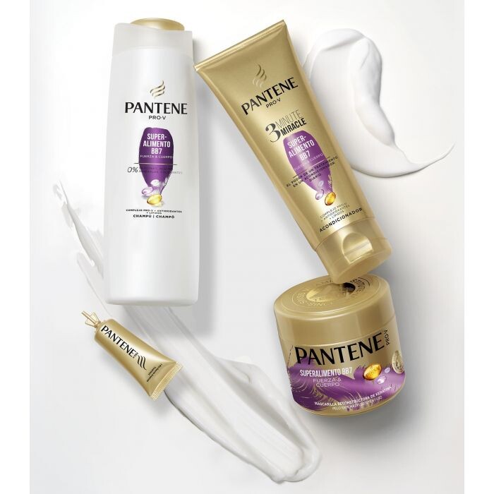 

BB-крем PRO-V ampollas 1 Minute Miracle Superalimento BB7 Pantene, 3 unidades