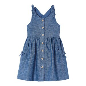 

Платье Mayoral Chambray ohne Arm, цвет Denim
