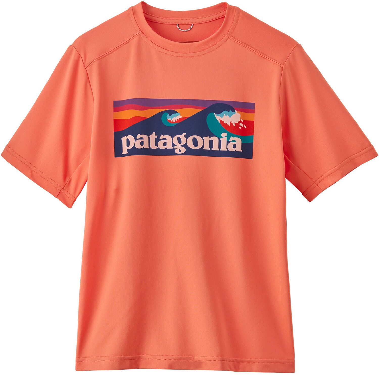 

Футболка Capilene из шелкового веса – детская Patagonia, розовый