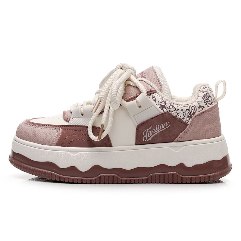 

Кроссовки Tonlion Skateboarding Shoes Unisex Low-top, белый/серый