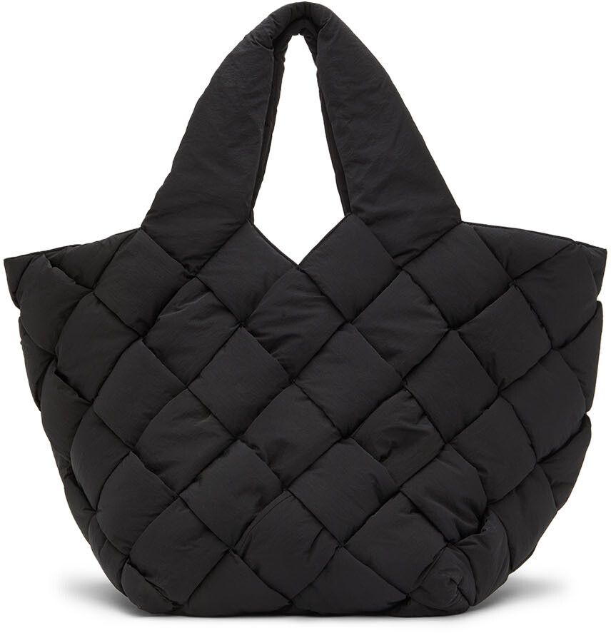 

Черная большая сумка-кассета Bottega Veneta