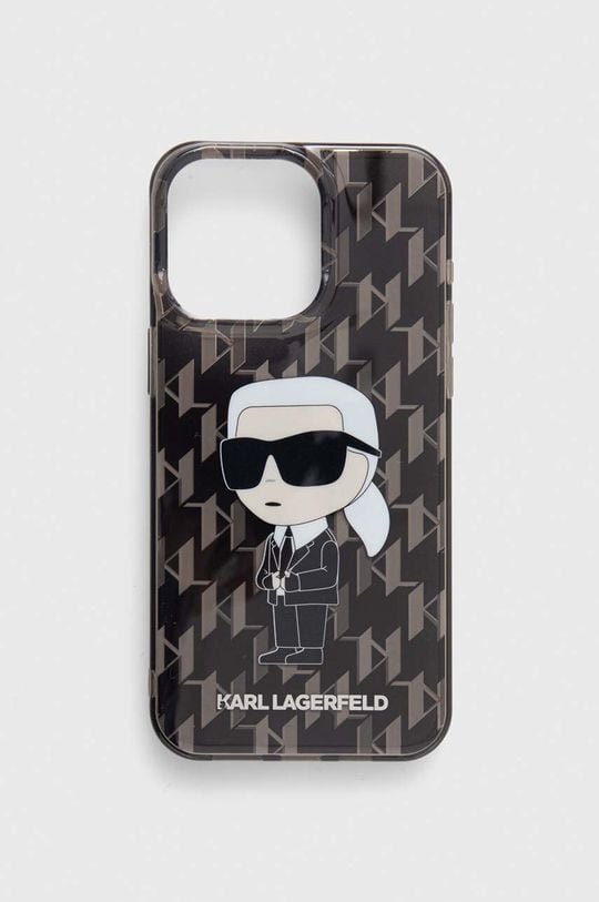 

Чехол для телефона iPhone 15 Pro Max 6,7 дюйма Karl Lagerfeld, черный