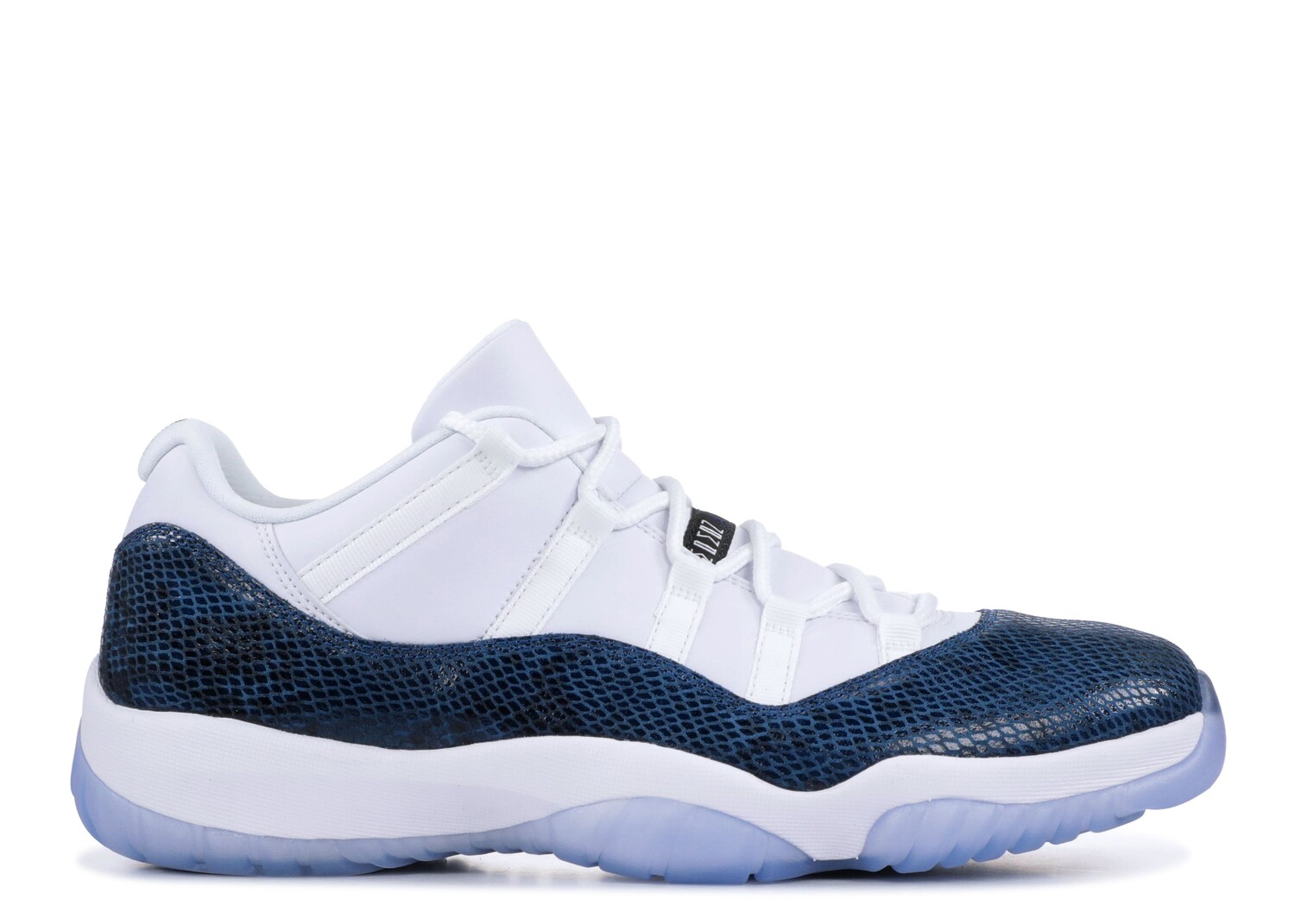 Кроссовки Air Jordan Air Jordan 11 Retro Low 'Navy Snakeskin' 2019, белый кроссовки air jordan wmns air jordan 11 retro low pink snakeskin розовый