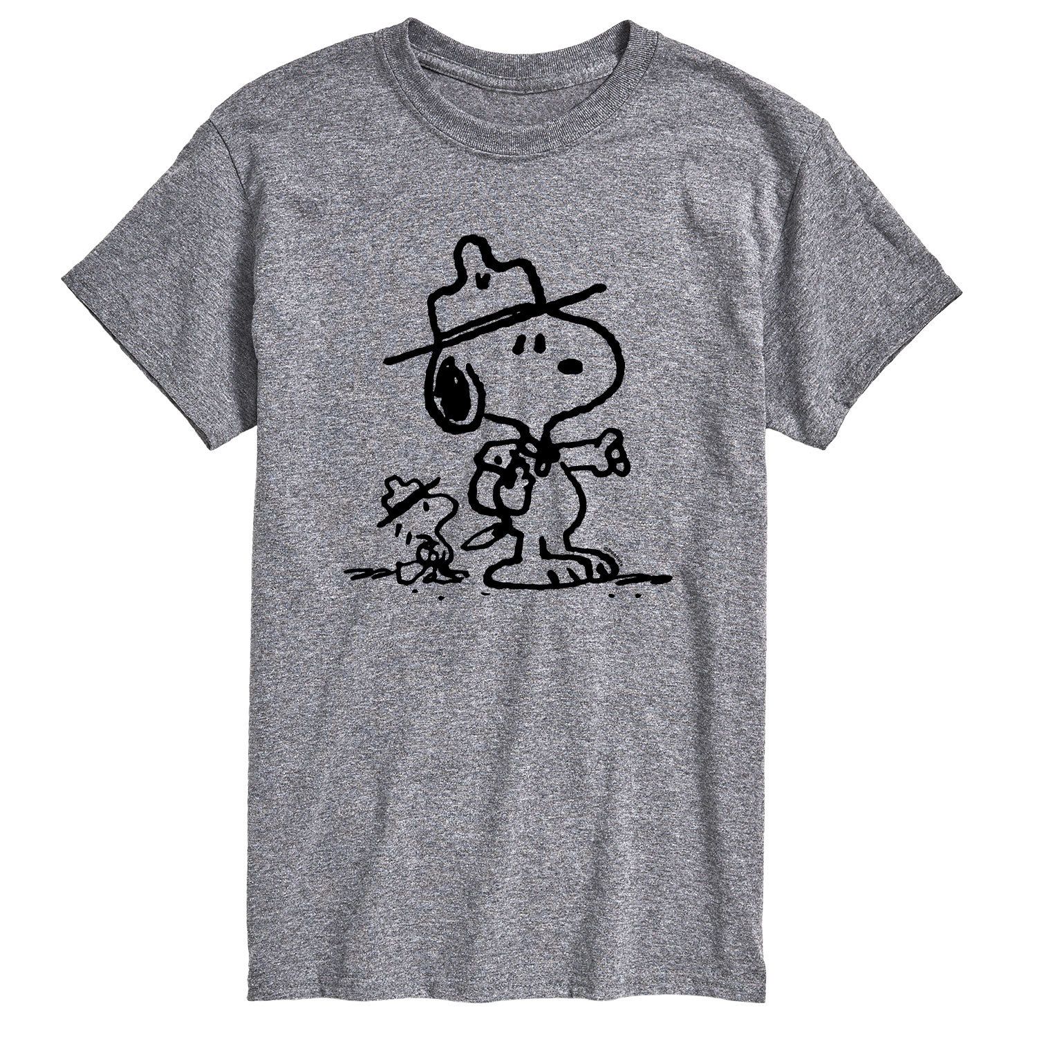 Мужская футболка Peanuts Scout Pals Licensed Character