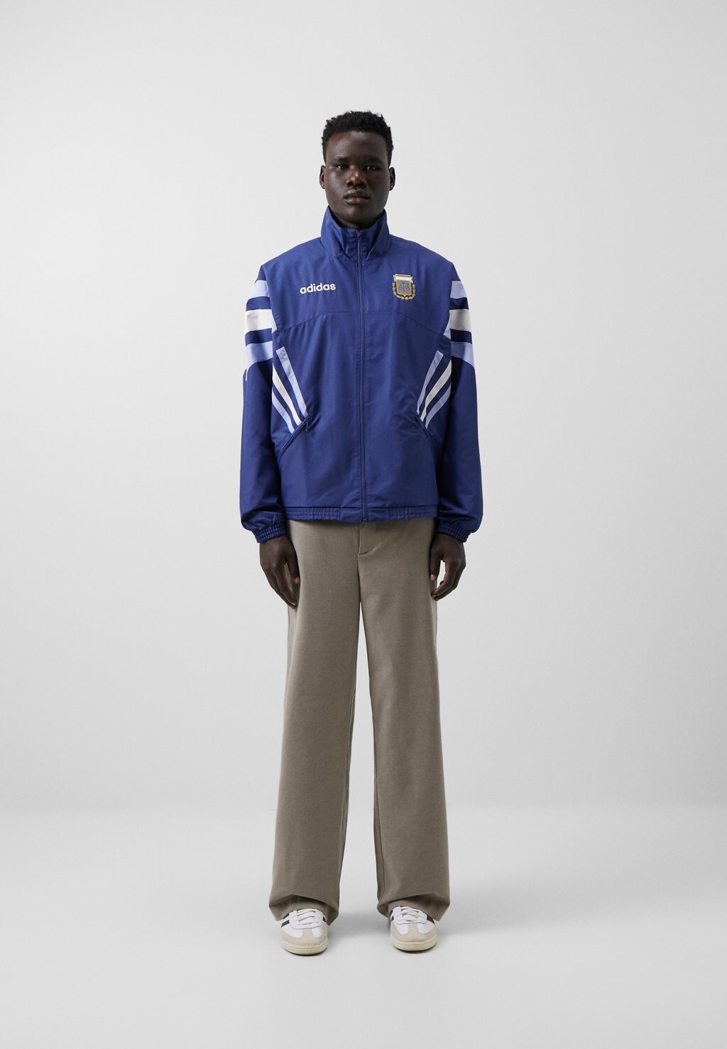 

Футболка Argentina Afa Tracktop adidas Originals, цвет muted purple