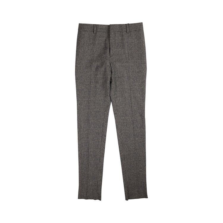 

Брюки Saint Laurent Checked Wool 'Grey', серый
