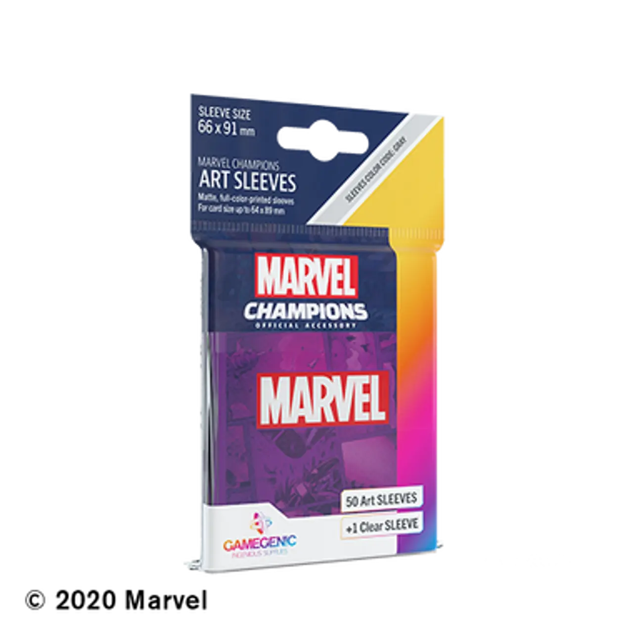 

Карточная игра Game Genic Sleeves: Marvel Champions - Marvel Purple