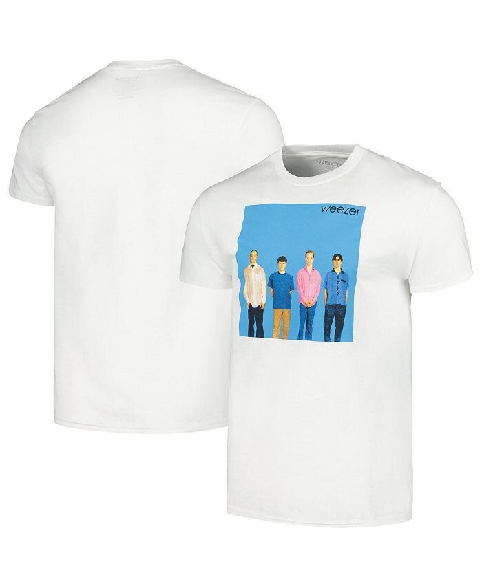 

Мужская белая футболка Weezer Manhead Merch, белый
