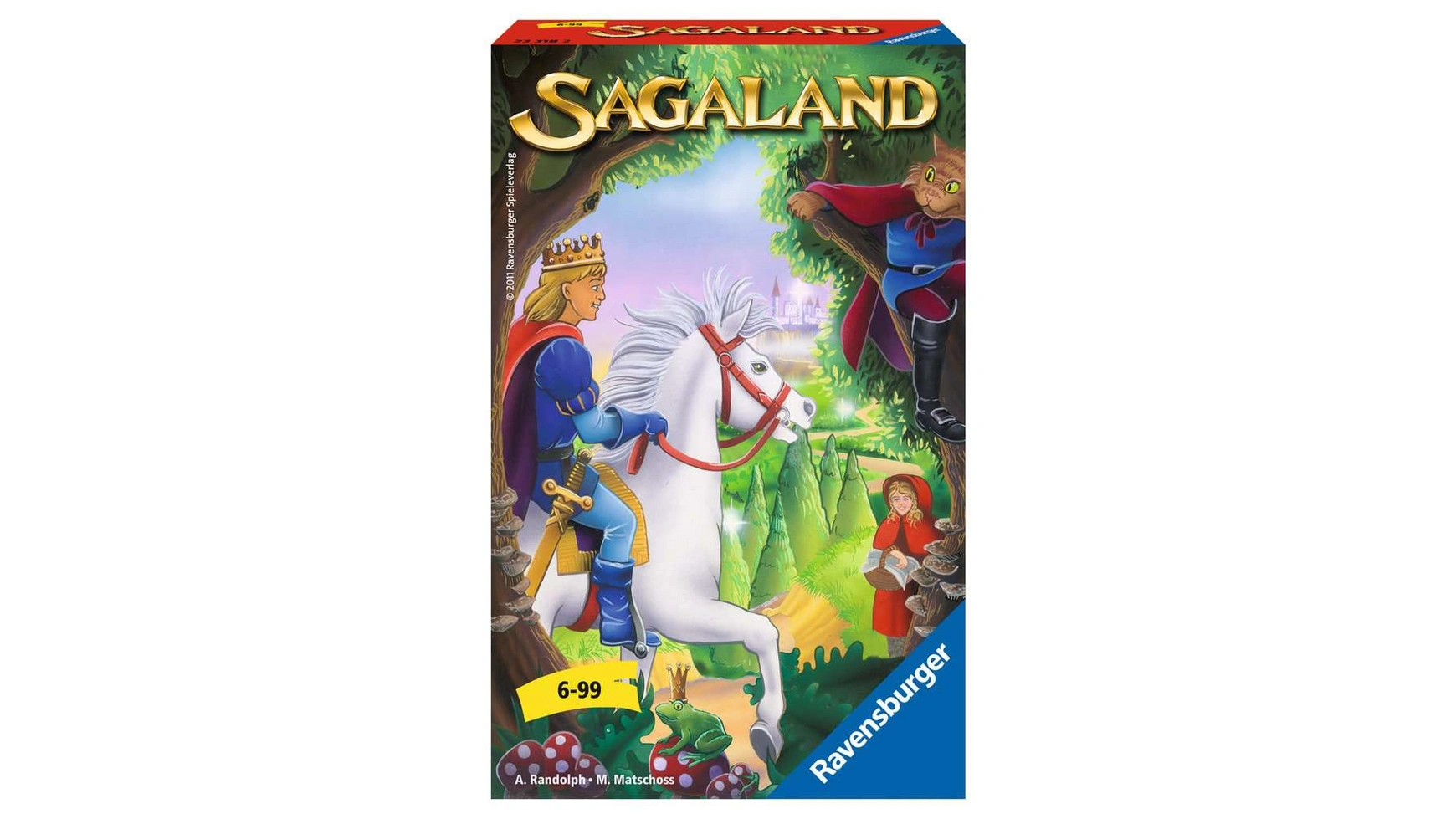 жизнь животных тайны леса Ravensburger Spiele игра с собой Sagaland Junior