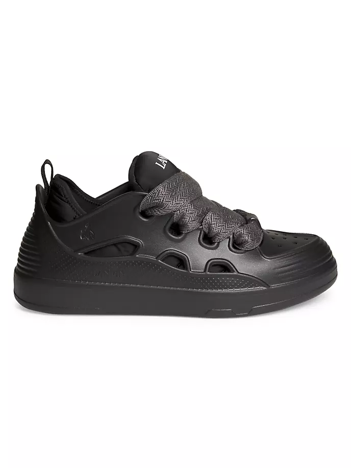 

Низкие кеды Curb Block Lanvin, антрацит