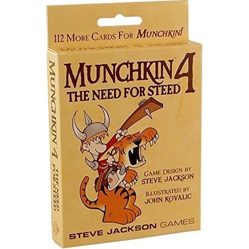

Настольная игра Munchkin 4: The Need For Steed Steve Jackson Games