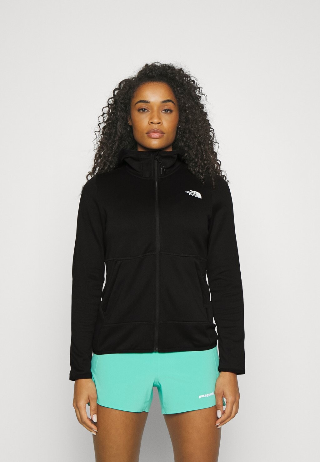 

Флисовая куртка The North Face, черный