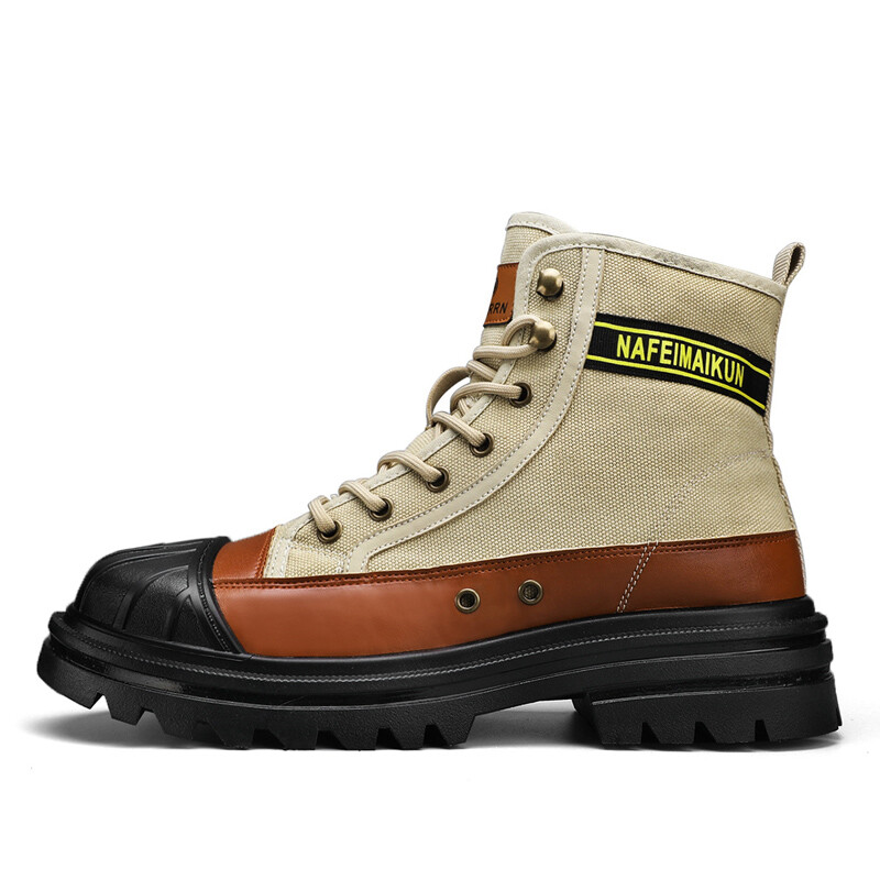 

Мужские ботинки Cahhrrn X Martin Boot Men Beige Ouglemen