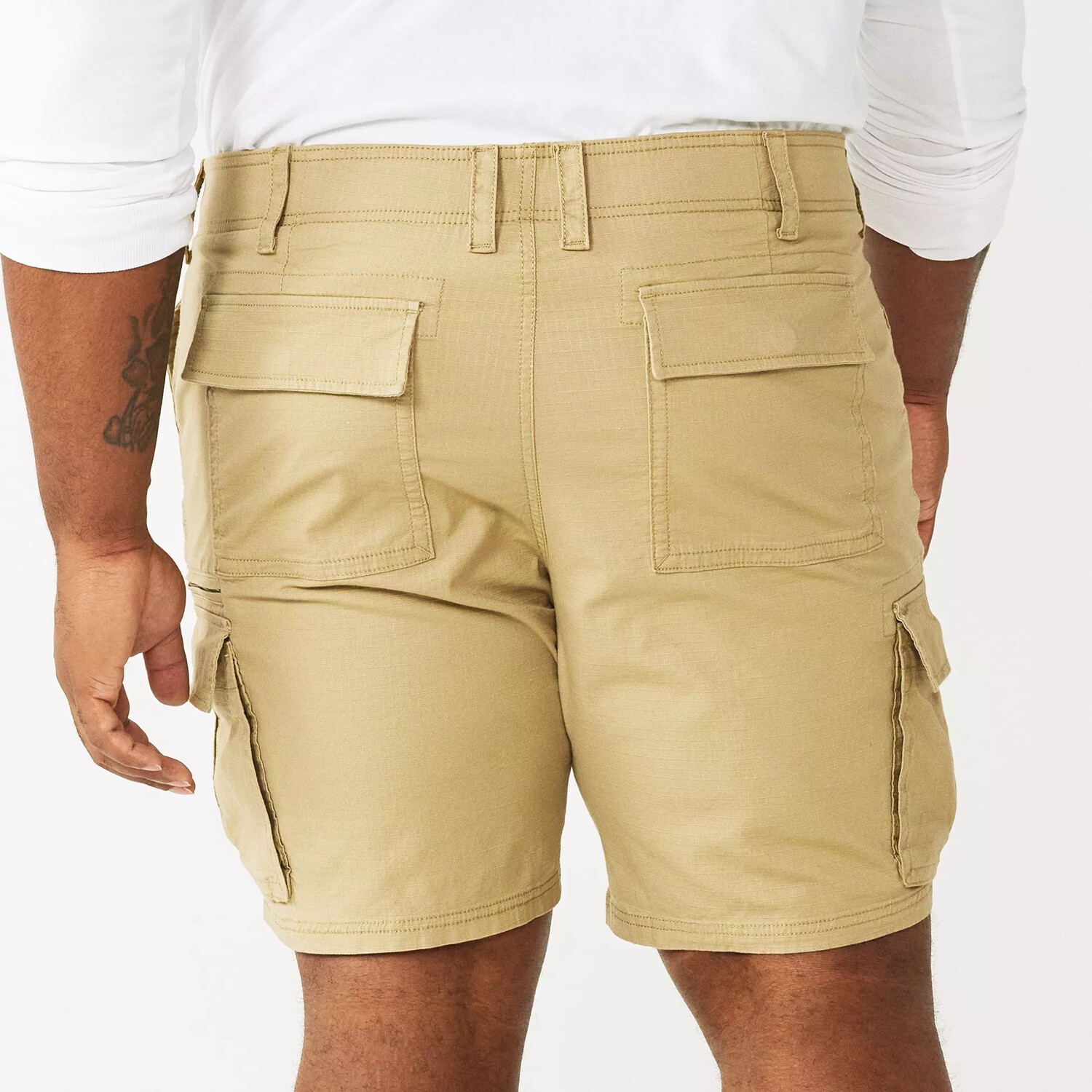 

Шорты карго Big & Tall Flexwear Ripstop Sonoma Goods For Life