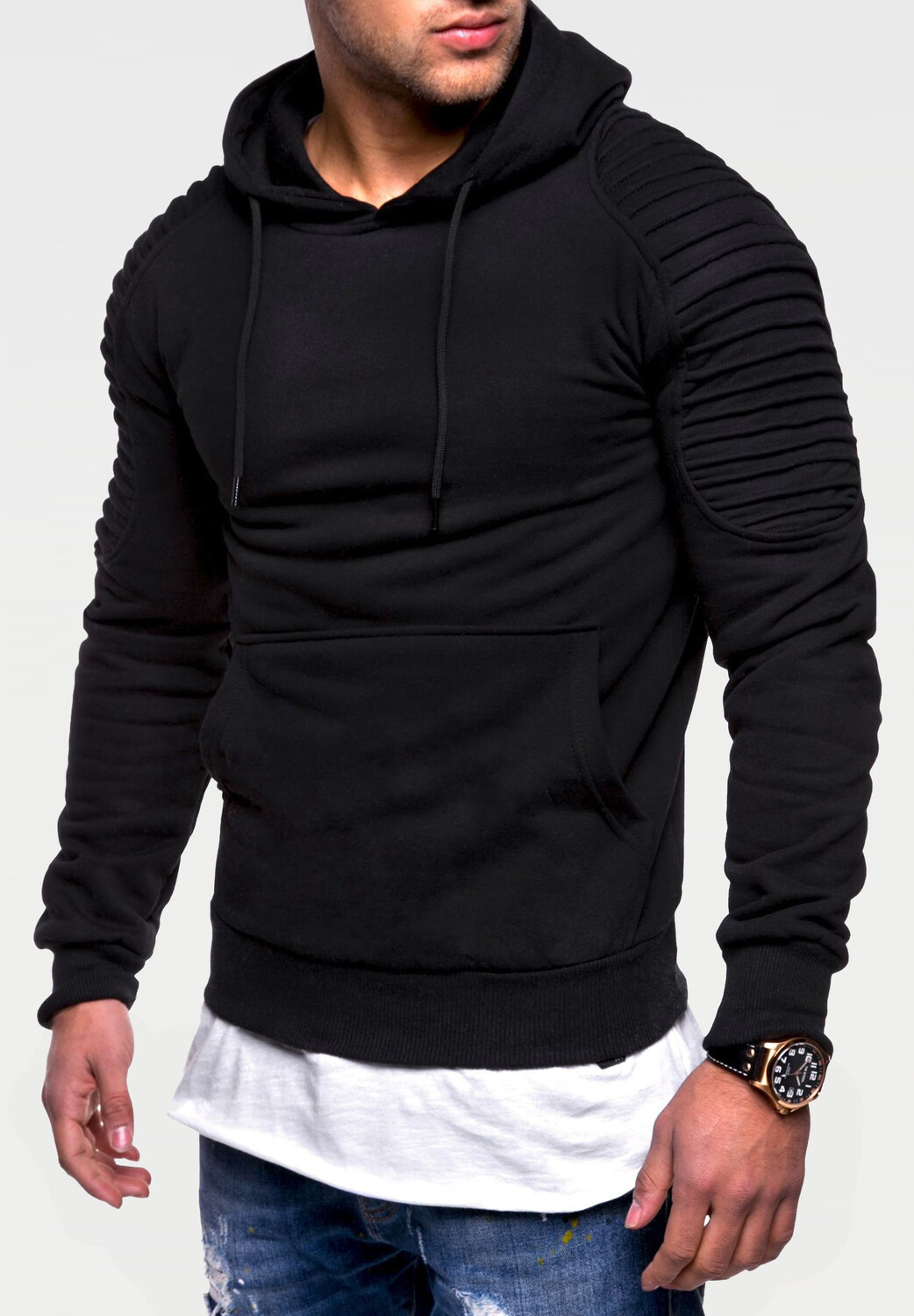 

Толстовка behype Kapuzenpullover BHDAVIE, черный