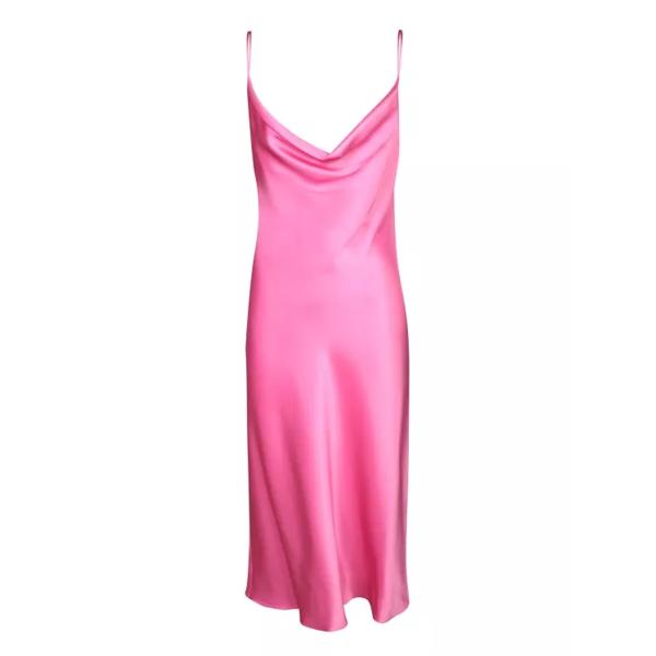 

Платье satin dress Stella Mccartney, розовый