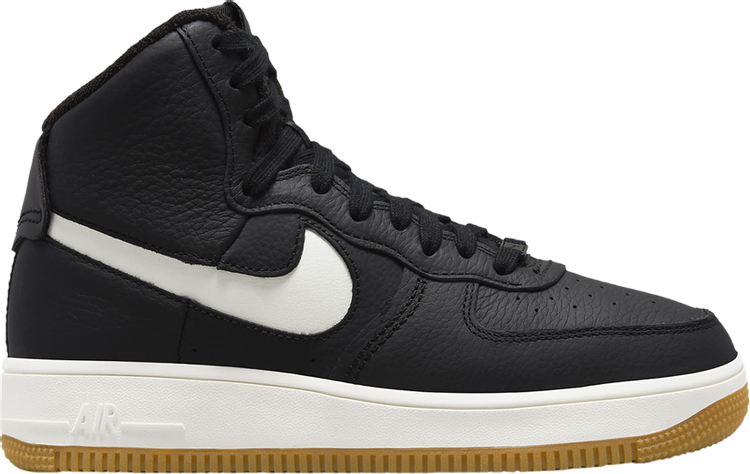 

Кроссовки Wmns Air Force 1 Sculpt 'Black Gum', черный