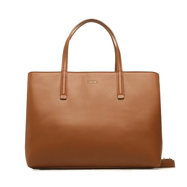 

Сумка Calvin Klein CkMust Tote, коричневый