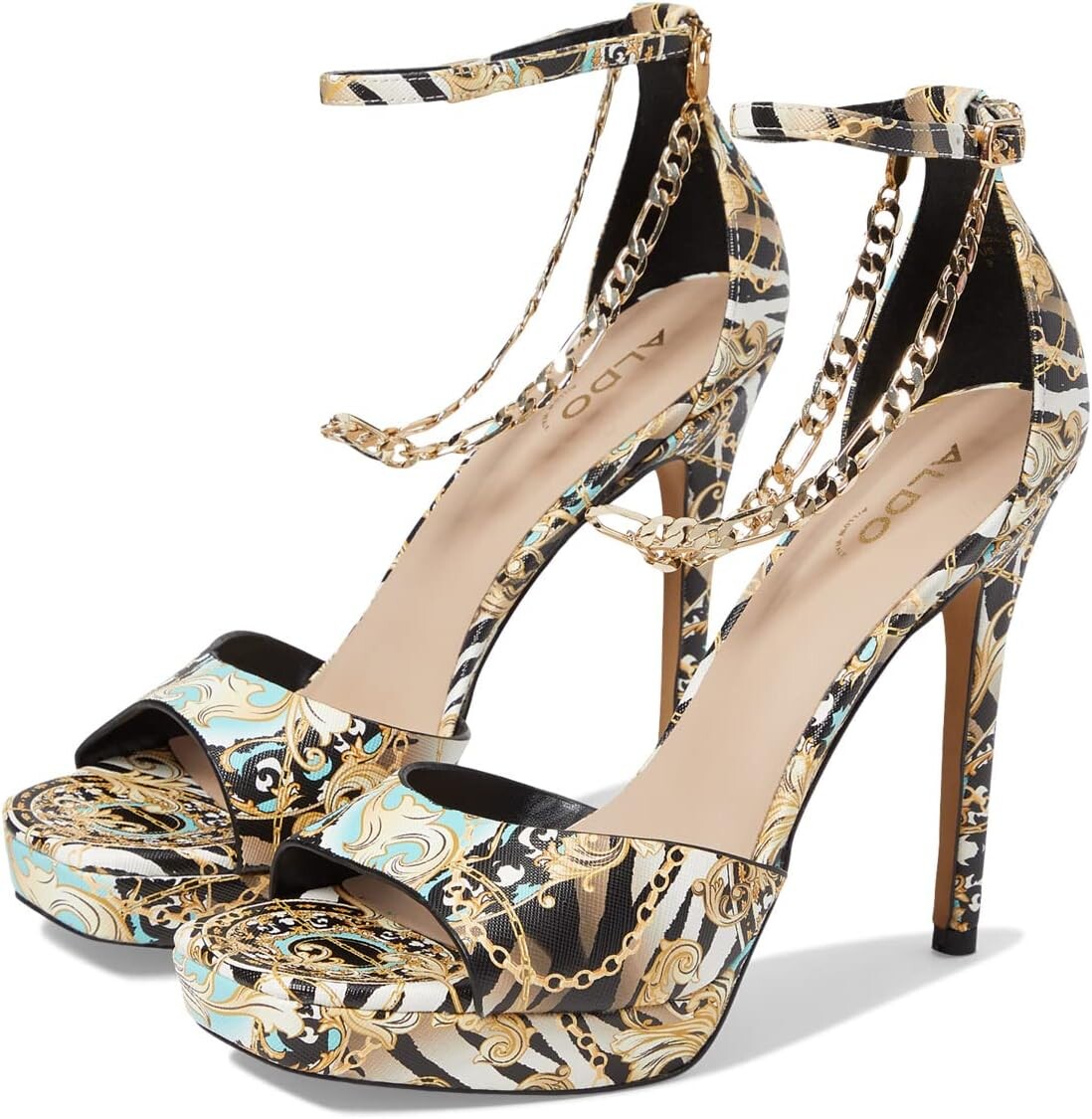

Босоножки Prisilla ALDO, цвет Black Multi