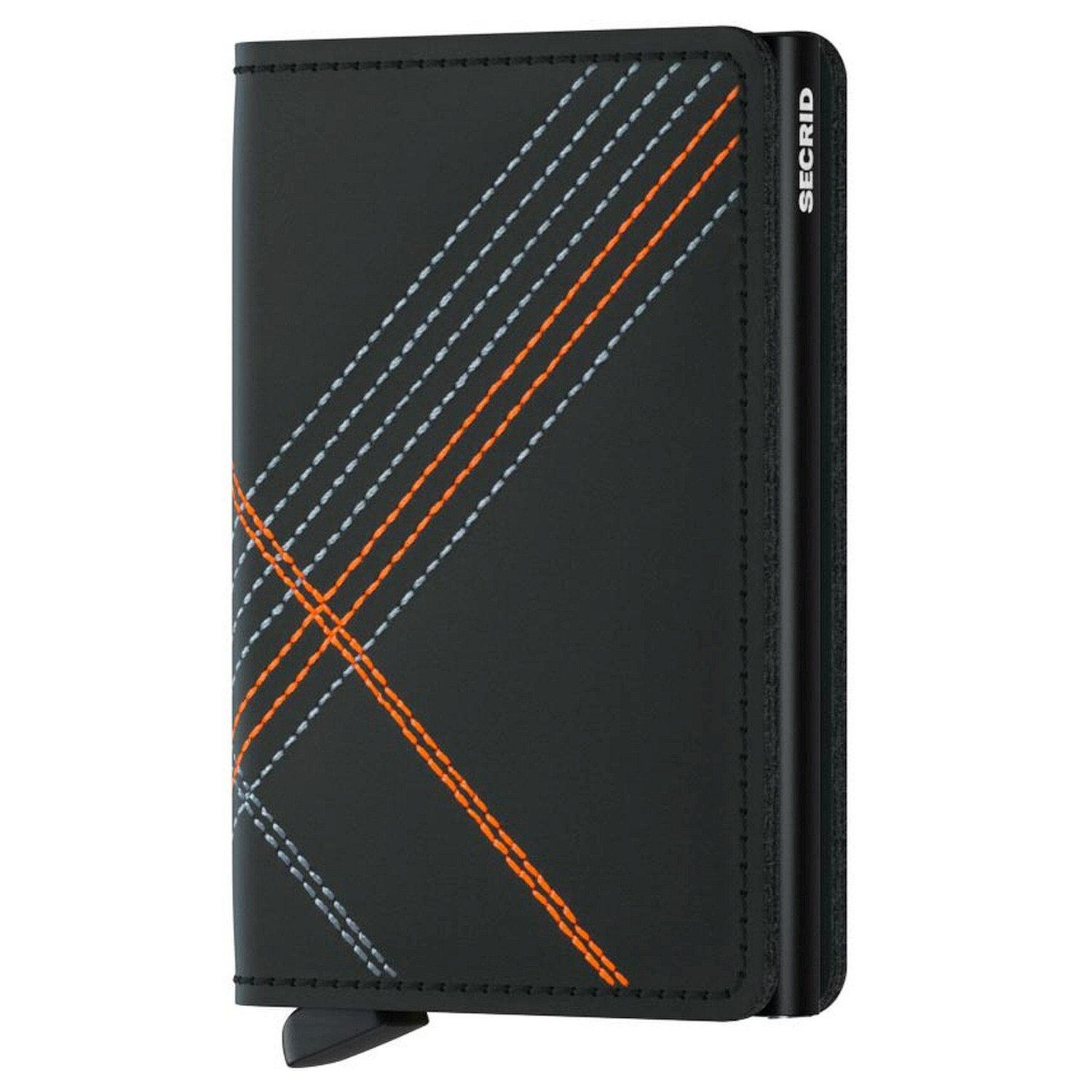 

Кошелек Secrid Stitch Slim RFID 6.8 см, оранжевый