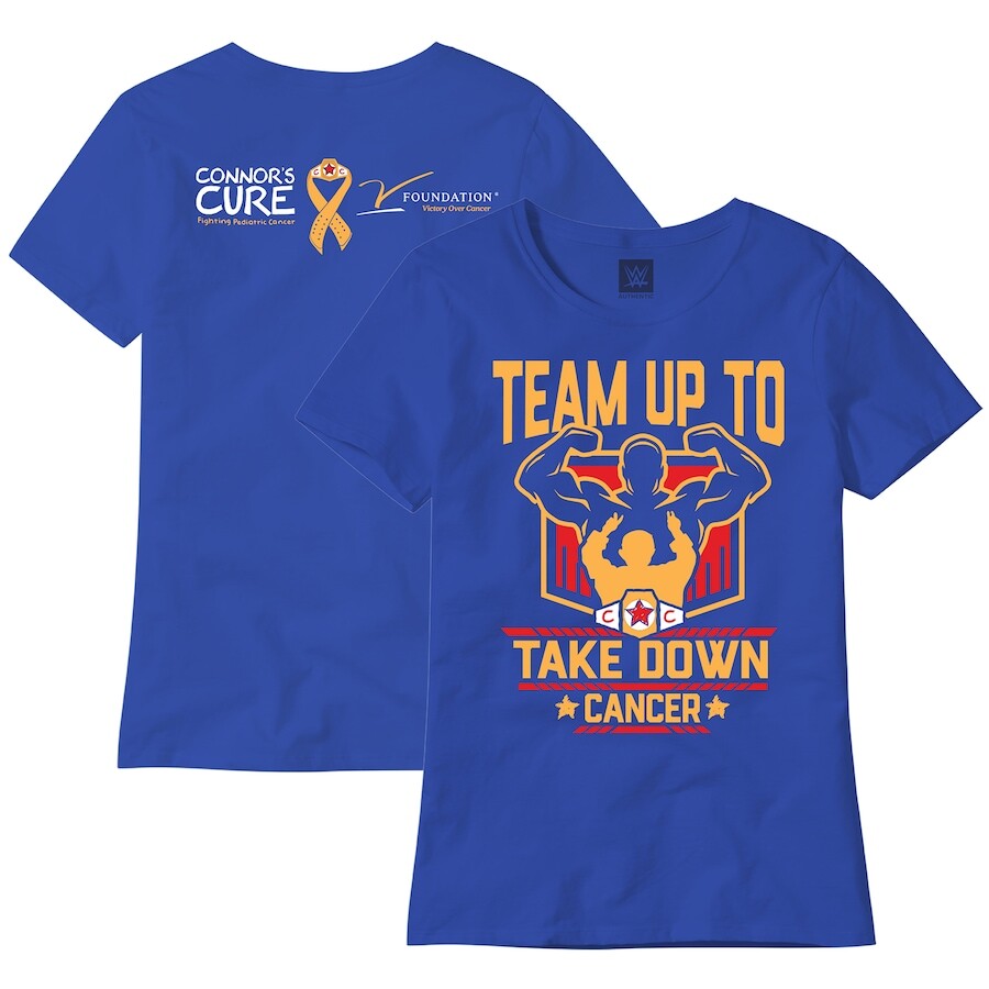

Футболка с коротким рукавом WWE Authentic Connors Cure, синий
