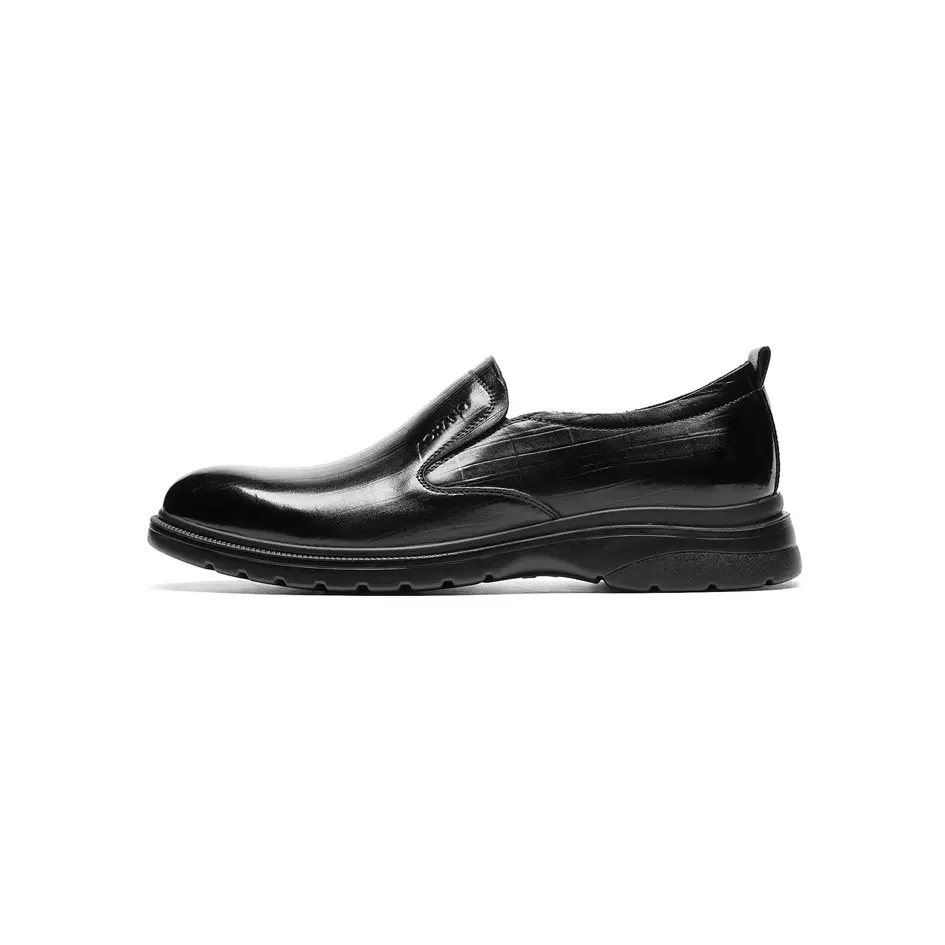

Туфли мужские Men"s Casual Men Low-Top Aokang, цвет Black lace