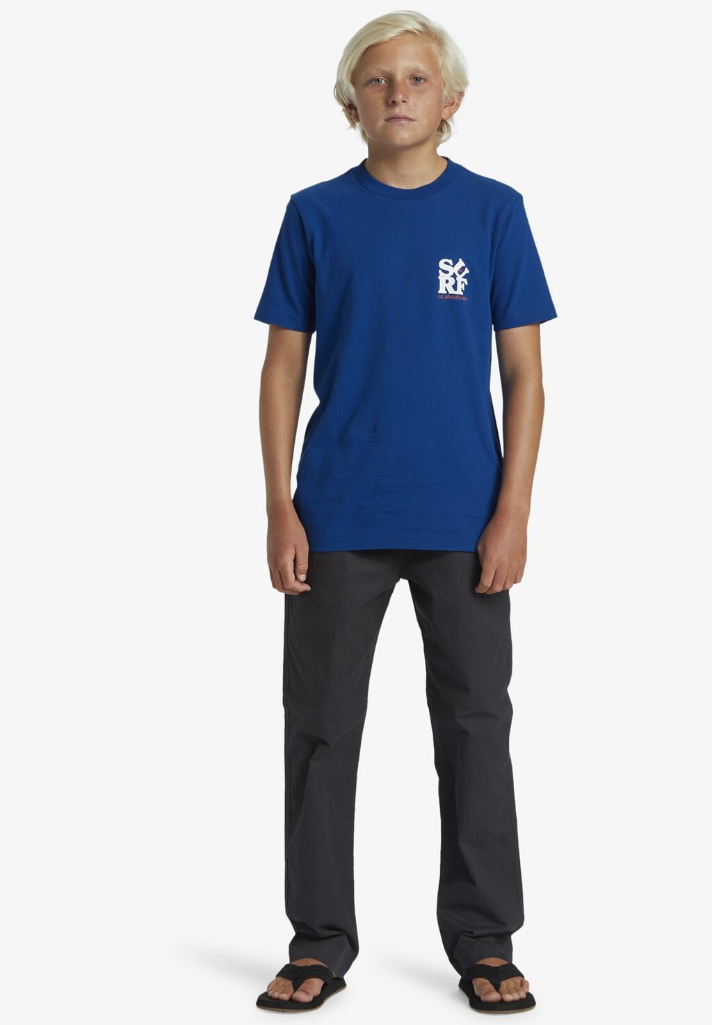 

Футболка с принтом SURF SS BOE Quiksilver, цвет monaco blue