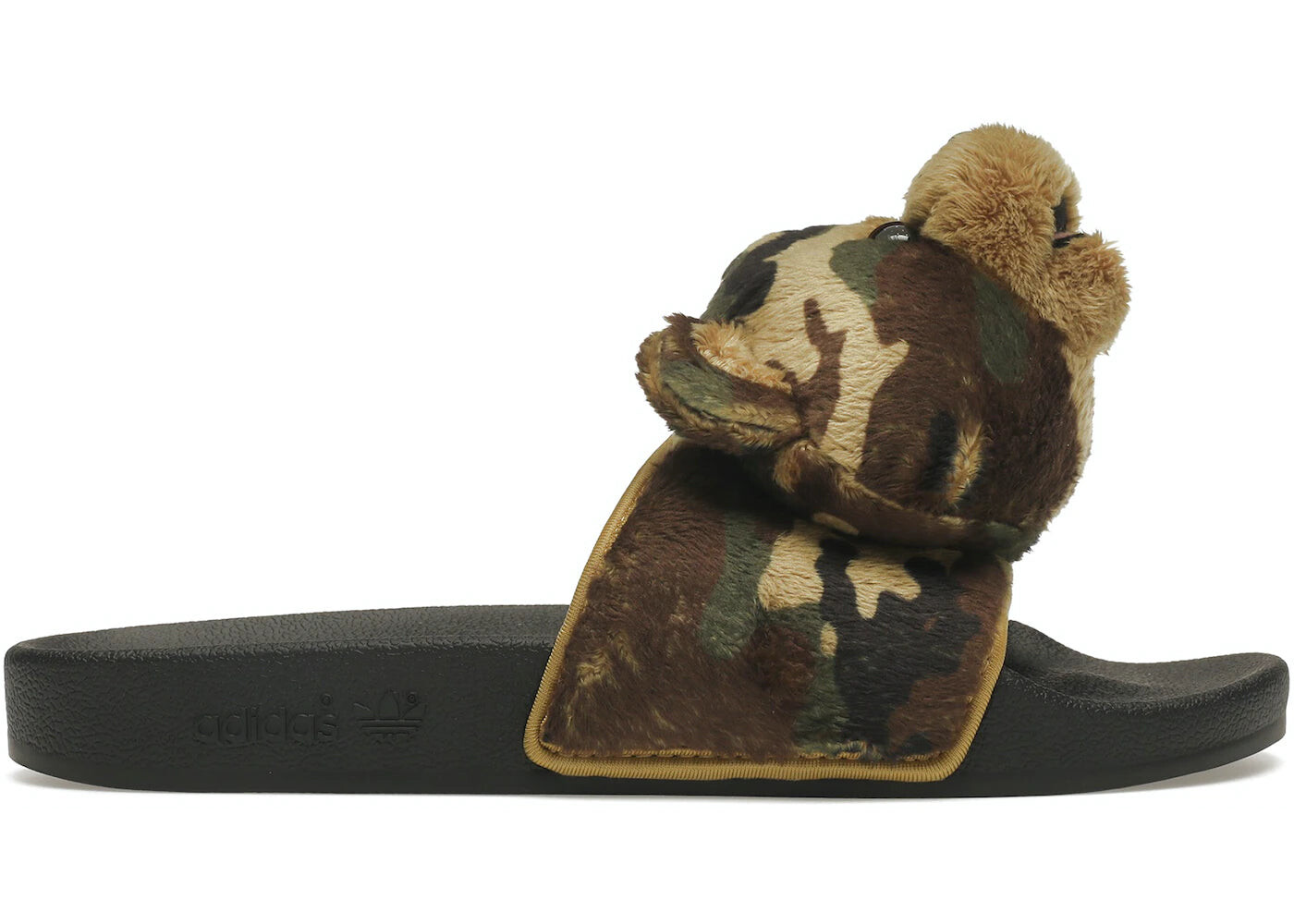 

Шлепанцы Adidas JS Adilette Jeremy Scott Teddy Camo, черный