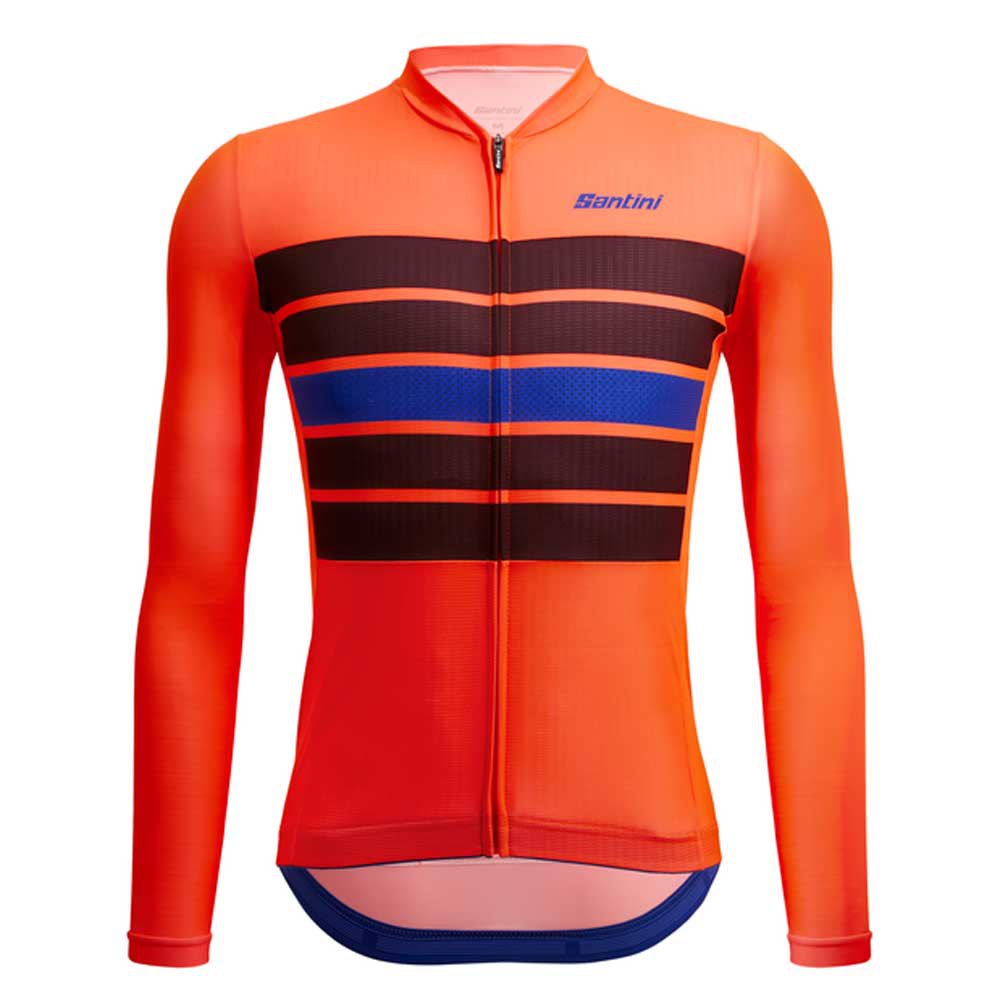 

Джерси с длинным рукавом Santini Eco Sleek Bengal, оранжевый