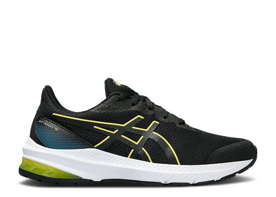 

Кроссовки ASICS GT 1000 12 GS, цвет Black Bright Yellow