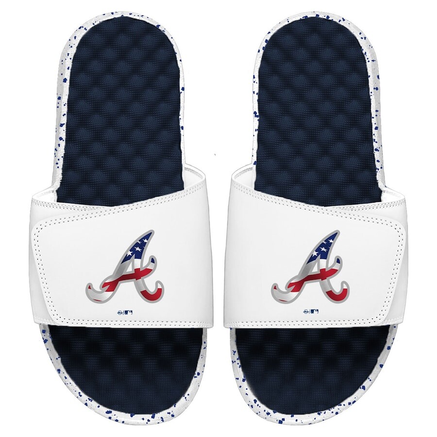 

Шлепанцы ISlide Atlanta Braves, белый