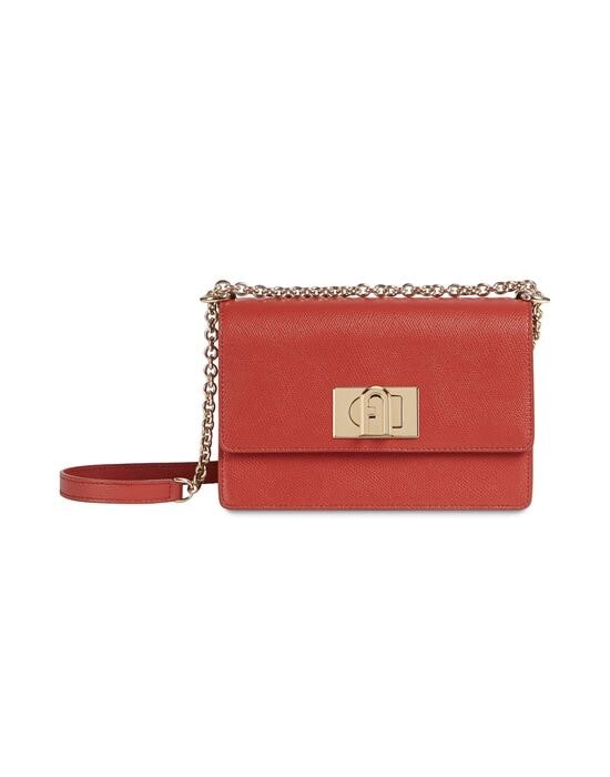 

Сумка через плечо FURLA, кирпично-красный