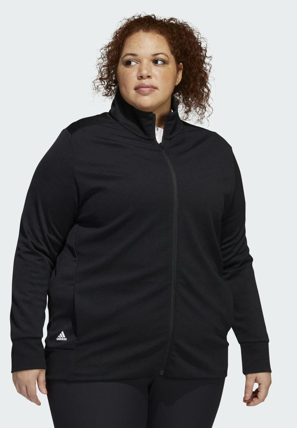

Толстовка на молнии Adidas, черный