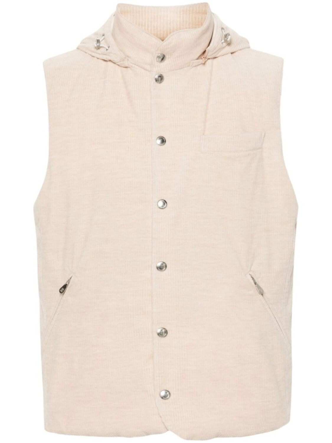 

Brunello Cucinelli вельветовый жилет, розовый